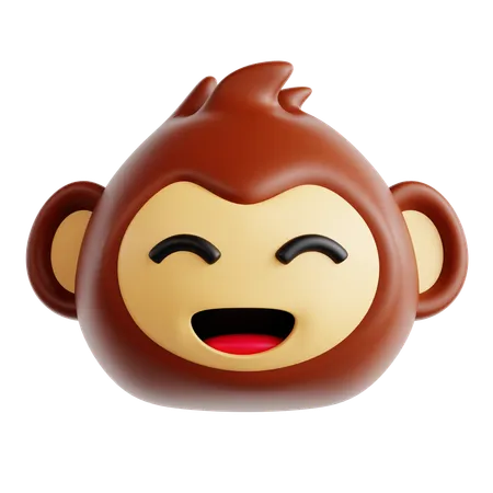 Macaco  3D Icon