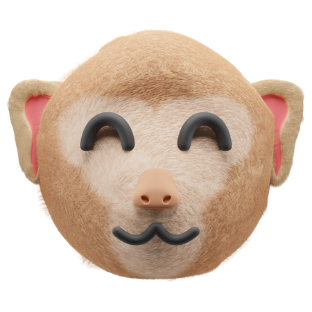 Macaco 3D Icon