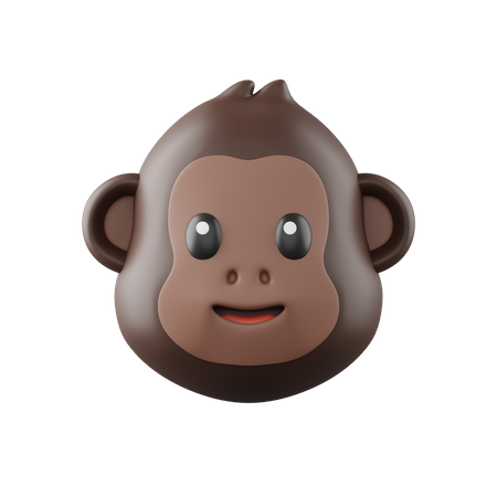 Macaco  3D Icon