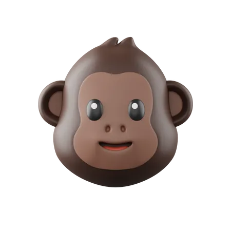 Macaco  3D Icon