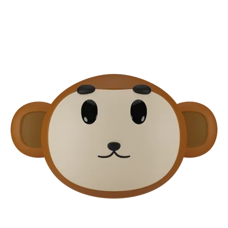 Macaco  3D Icon