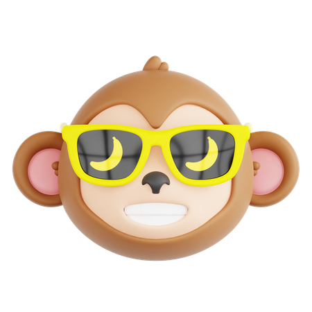 Macaco legal  3D Icon