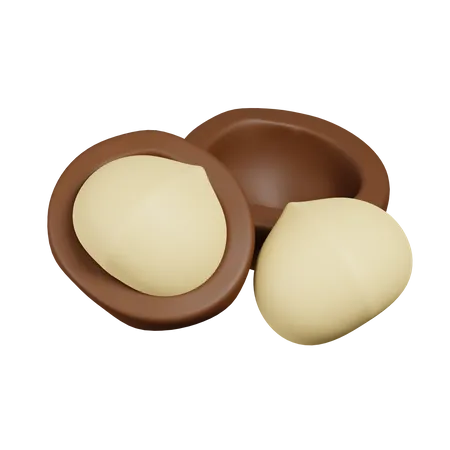 Macadamia  3D Icon