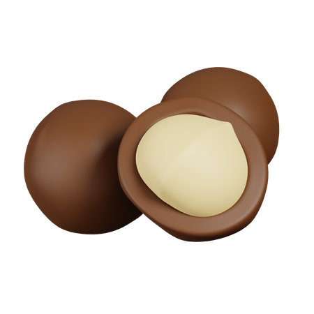 Macadamia  3D Icon