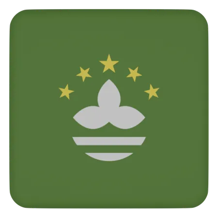 Macao  3D Icon