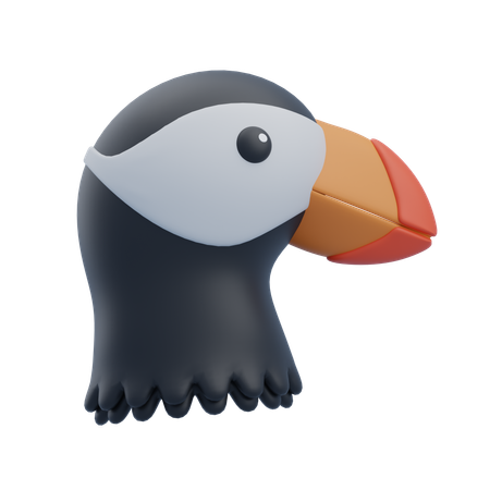 Oiseau macareux  3D Icon