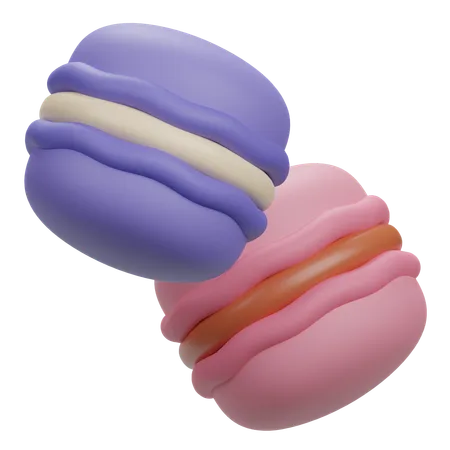 Macaron  3D Icon
