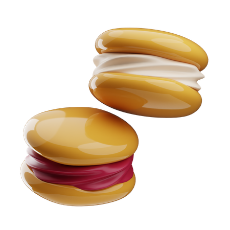 Macaron  3D Icon