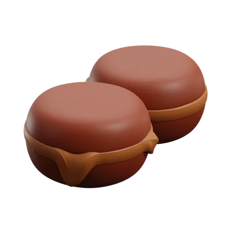 Macaron  3D Icon