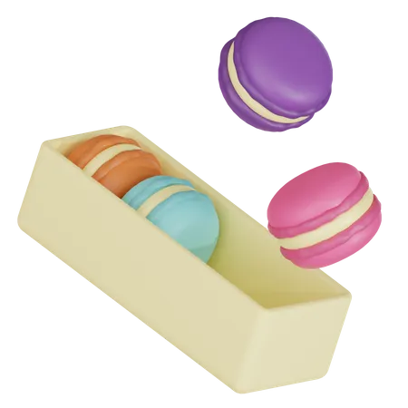 Macaron  3D Icon