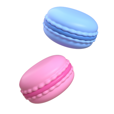 Macaron  3D Icon