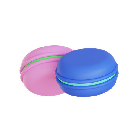 Macaron  3D Icon