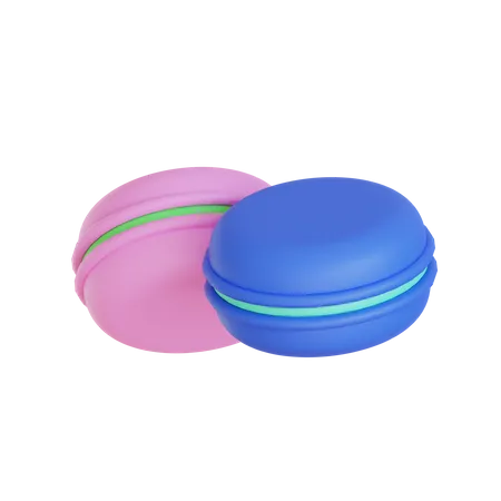 Macaron  3D Icon