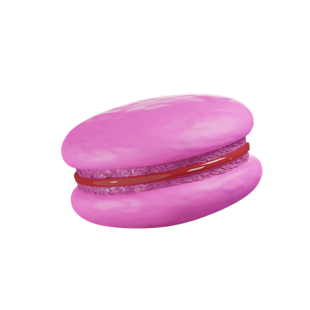 Macaron  3D Icon