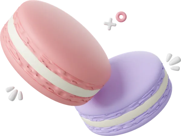 Macaron  3D Icon