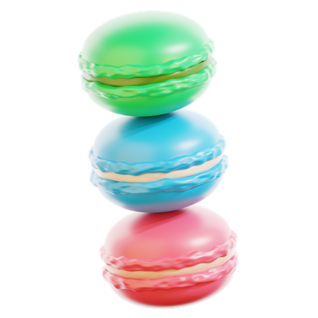 Macaron  3D Icon