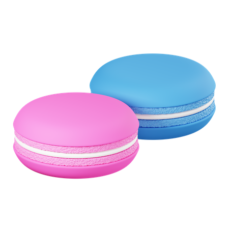 Macaron  3D Icon