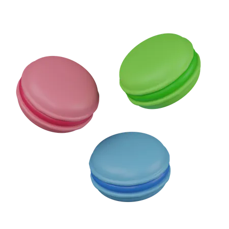 Macaron  3D Icon