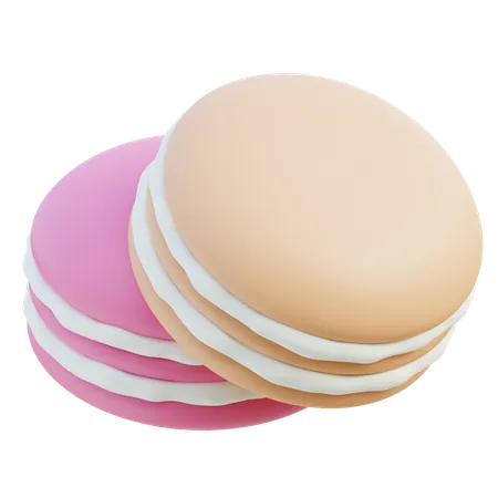 Macaron  3D Icon