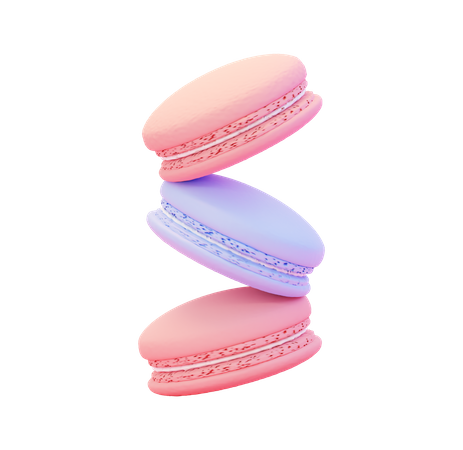 Macaron  3D Icon