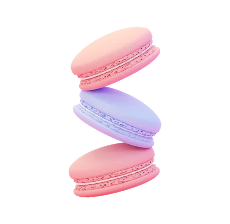 Macaron  3D Icon