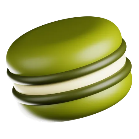 Macaron Cookie Dessert  3D Icon