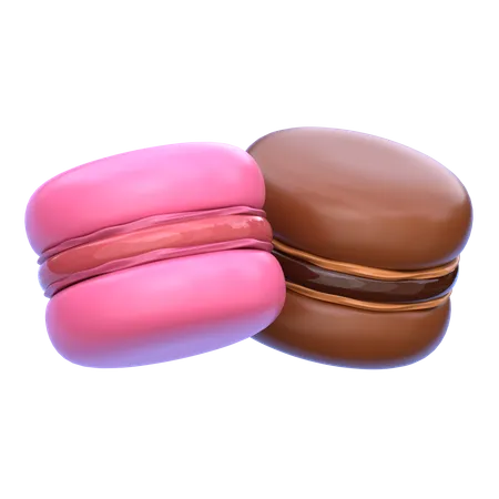 Macarons  3D Icon