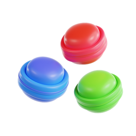 Macarons  3D Icon