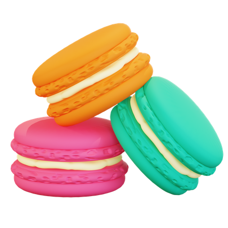 MACARONS  3D Icon