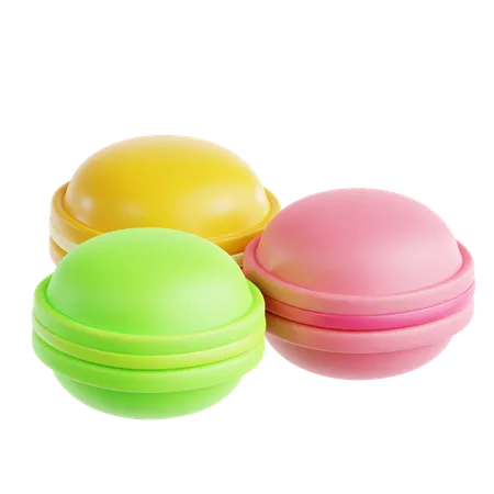 Macarons  3D Icon