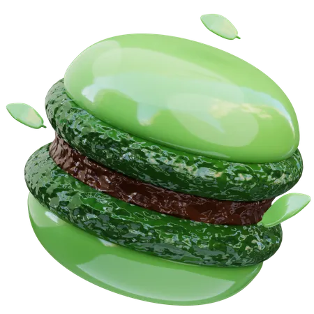 Macarons Cake  3D Icon