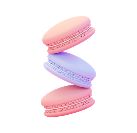 Macaroon  3D Icon