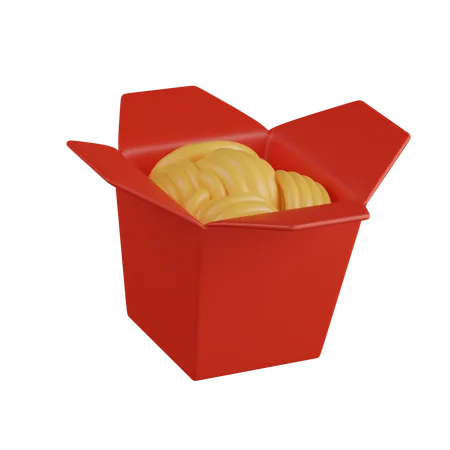 Macarrão  3D Icon