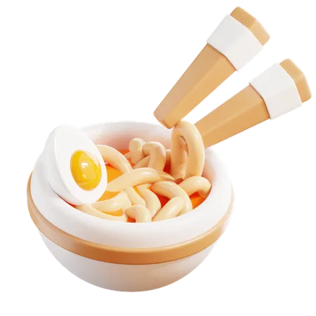 Macarrão  3D Icon