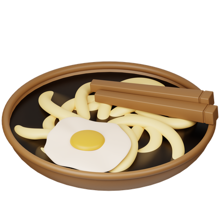 Macarrão  3D Icon