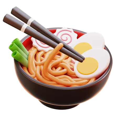 Ramen  3D Icon