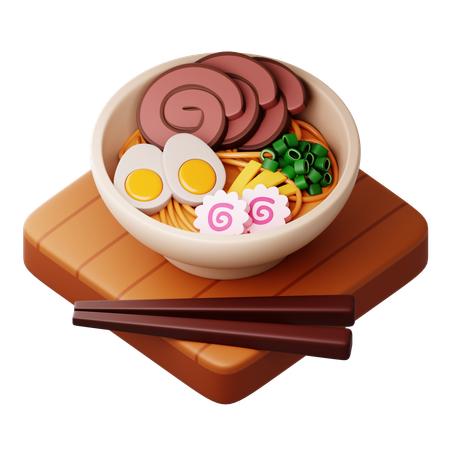 Ramen  3D Icon