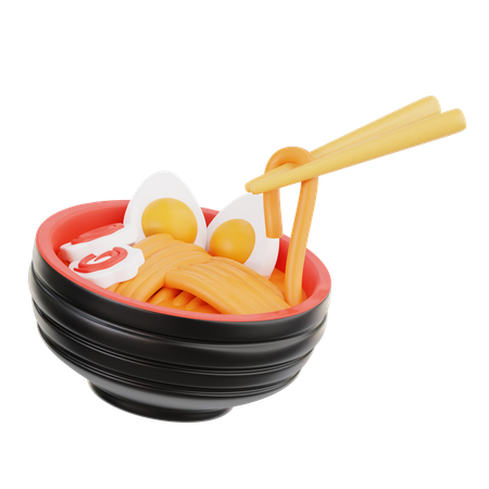 Ramen  3D Icon