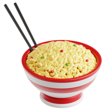 Macarrão de longevidade  3D Icon