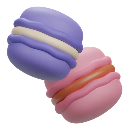 Macarrón  3D Icon