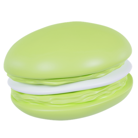 Macarrón  3D Icon