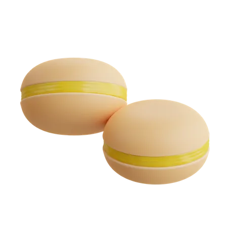 Macarrón  3D Icon