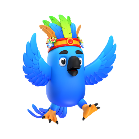 Macau Bird  3D Icon