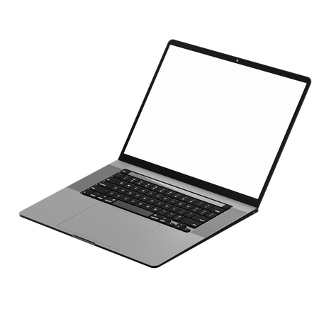 Macbook  3D Icon