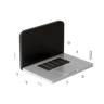 notebook computer 3d logo
