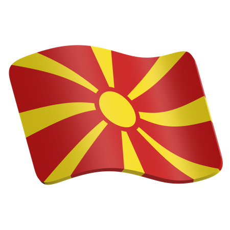 Macedonia  3D Icon