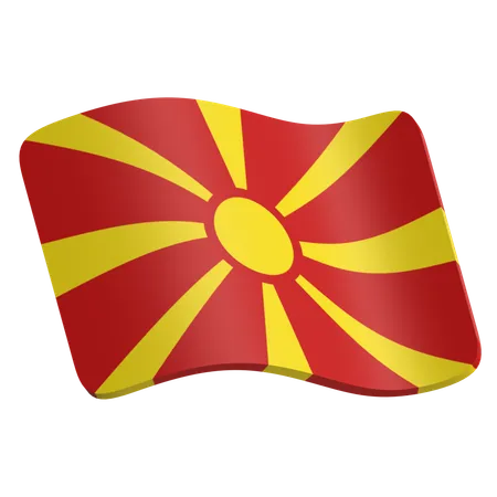 Macedonia  3D Icon