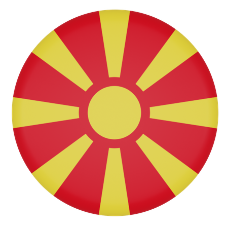 Macedonia  3D Icon