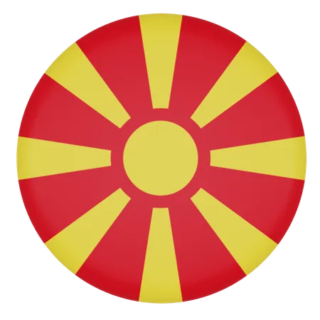 Macedonia  3D Icon