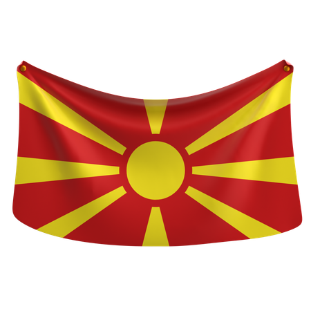 Macedonia del norte  3D Icon